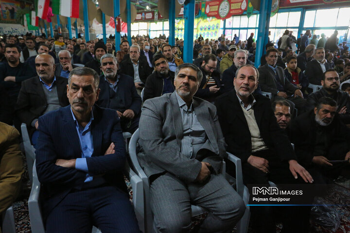 مراسم بزرگداشت سرداران شهید حاج حسین خرازی و عبدالرسول زرین