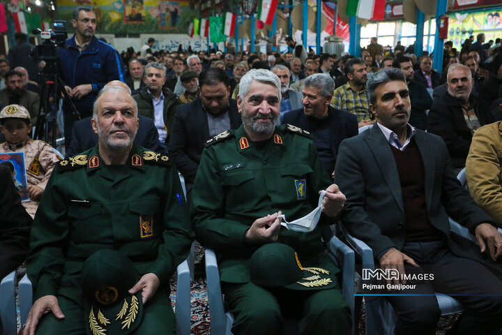 مراسم بزرگداشت سرداران شهید حاج حسین خرازی و عبدالرسول زرین