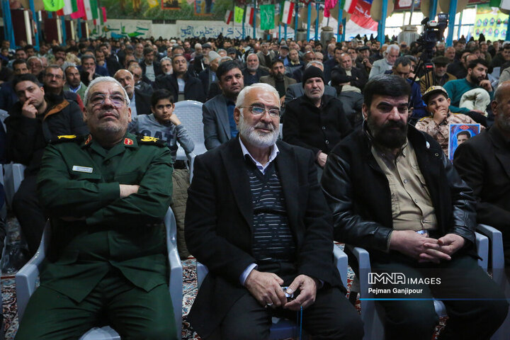 مراسم بزرگداشت سرداران شهید حاج حسین خرازی و عبدالرسول زرین