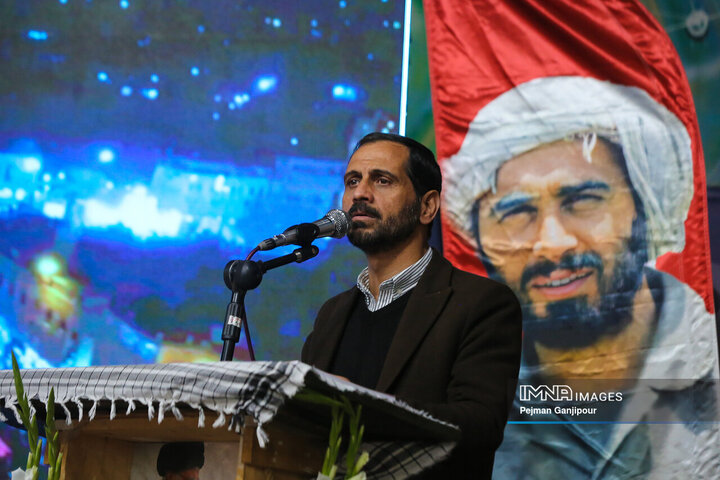 مراسم بزرگداشت سرداران شهید حاج حسین خرازی و عبدالرسول زرین