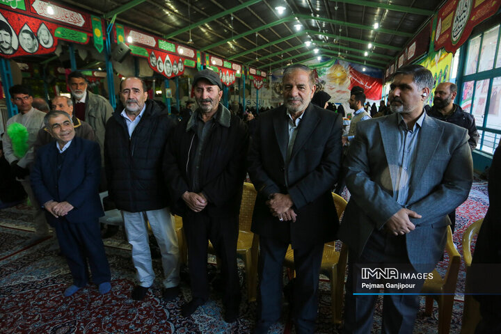 مراسم بزرگداشت سرداران شهید حاج حسین خرازی و عبدالرسول زرین