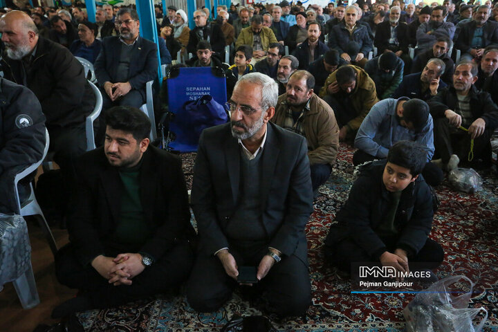 مراسم بزرگداشت سرداران شهید حاج حسین خرازی و عبدالرسول زرین