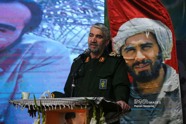 مراسم بزرگداشت سرداران شهید حاج حسین خرازی و عبدالرسول زرین