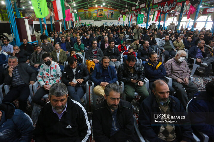 مراسم بزرگداشت سرداران شهید حاج حسین خرازی و عبدالرسول زرین