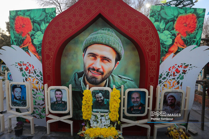 مراسم بزرگداشت سرداران شهید حاج حسین خرازی و عبدالرسول زرین