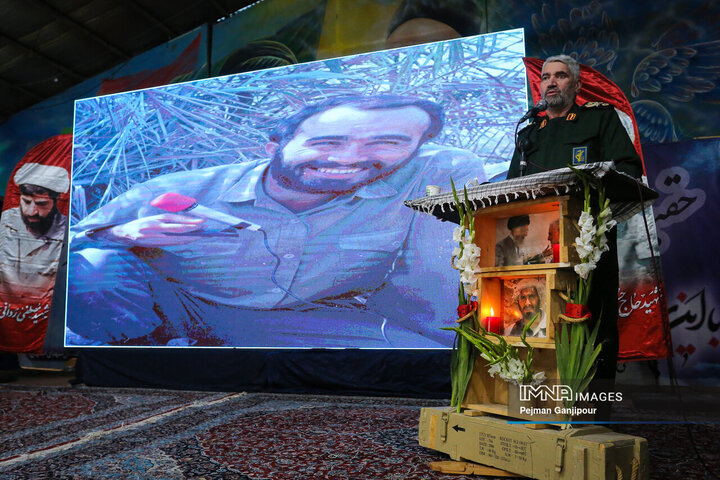 مراسم بزرگداشت سرداران شهید حاج حسین خرازی و عبدالرسول زرین