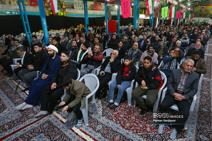 مراسم بزرگداشت سرداران شهید حاج حسین خرازی و عبدالرسول زرین