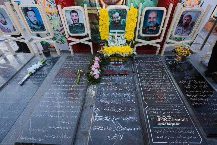 مراسم بزرگداشت سرداران شهید حاج حسین خرازی و عبدالرسول زرین