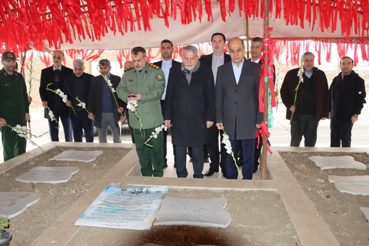 بازدید وزیر میراث فرهنگی و استاندار از موزه دفاع مقدس گیلان