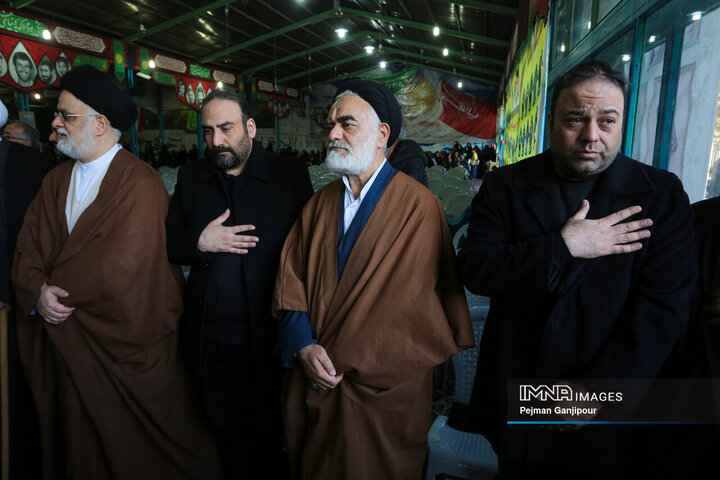 مراسم هفتمین روز درگذشت آیت‌الله مستجابی