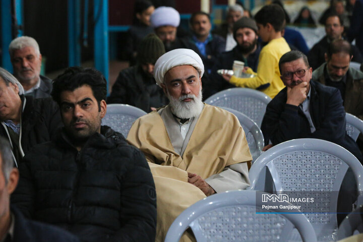 مراسم هفتمین روز درگذشت آیت‌الله مستجابی