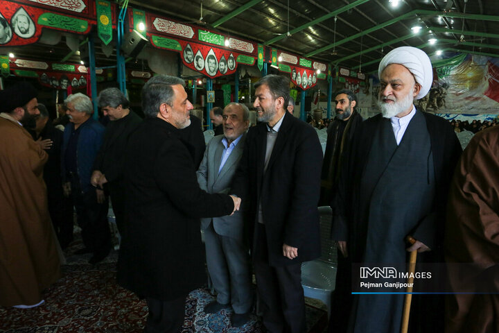 مراسم هفتمین روز درگذشت آیت‌الله مستجابی