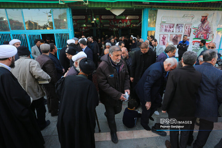 مراسم هفتمین روز درگذشت آیت‌الله مستجابی