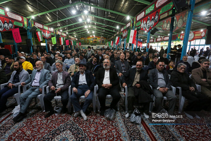 مراسم هفتمین روز درگذشت آیت‌الله مستجابی