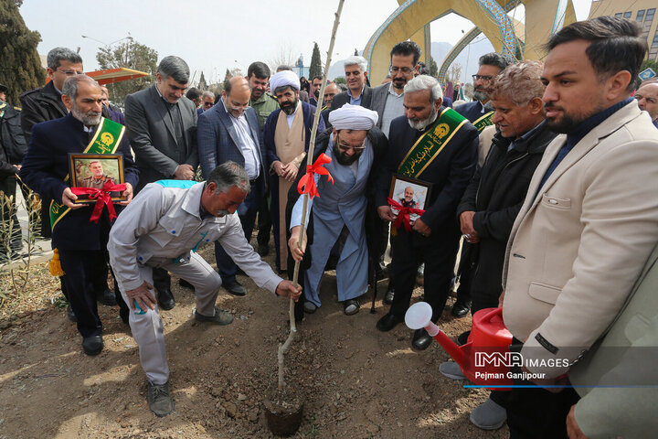 ویژه برنامه درختکاری «نهال ایثار»