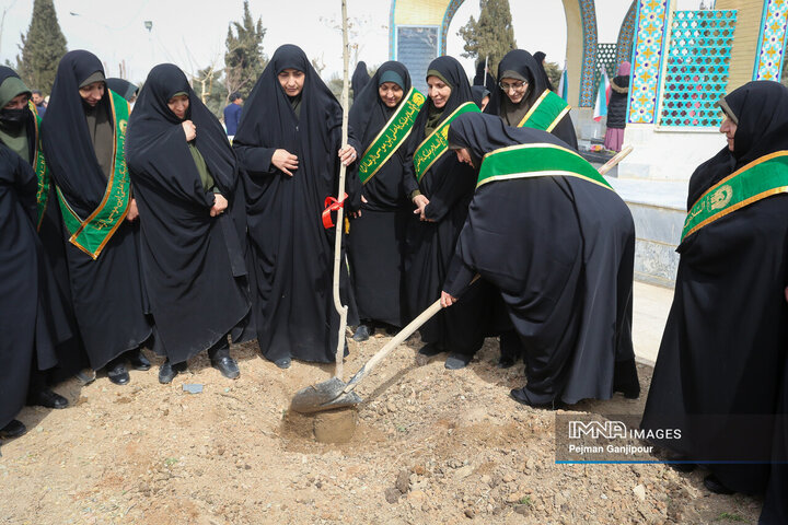 ویژه برنامه درختکاری «نهال ایثار»