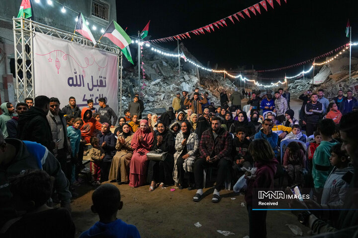 افطار مقاومت در غزه