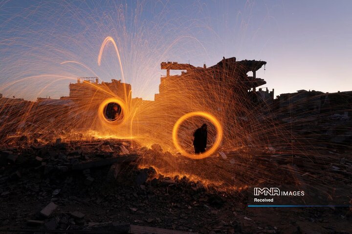 افطار مقاومت در غزه