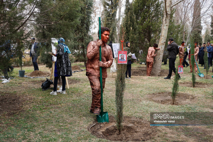 آیین احیا و ترویج سنت حسنه درختکاری در اصفهان