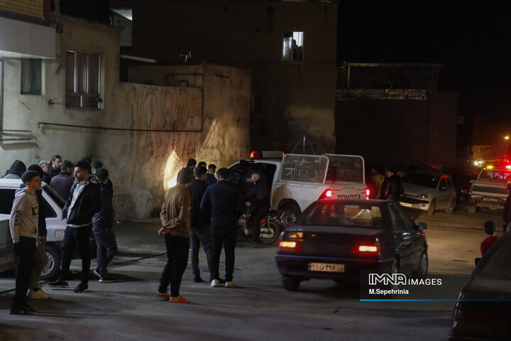 انفجار مواد محترقه در تبریز