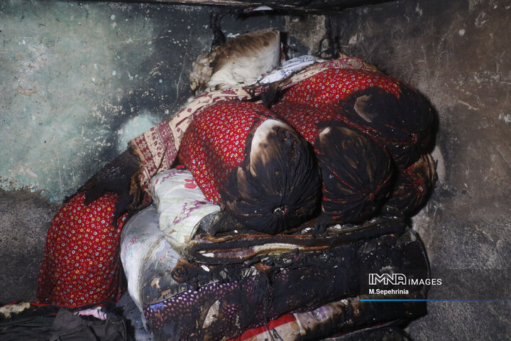 انفجار مواد محترقه در تبریز