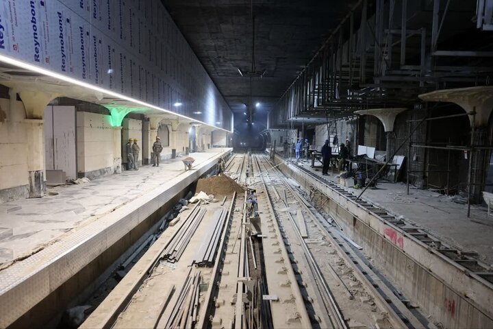 ۴ کیلومتر از مسیر بالادست متروی تهران اصلاح شد