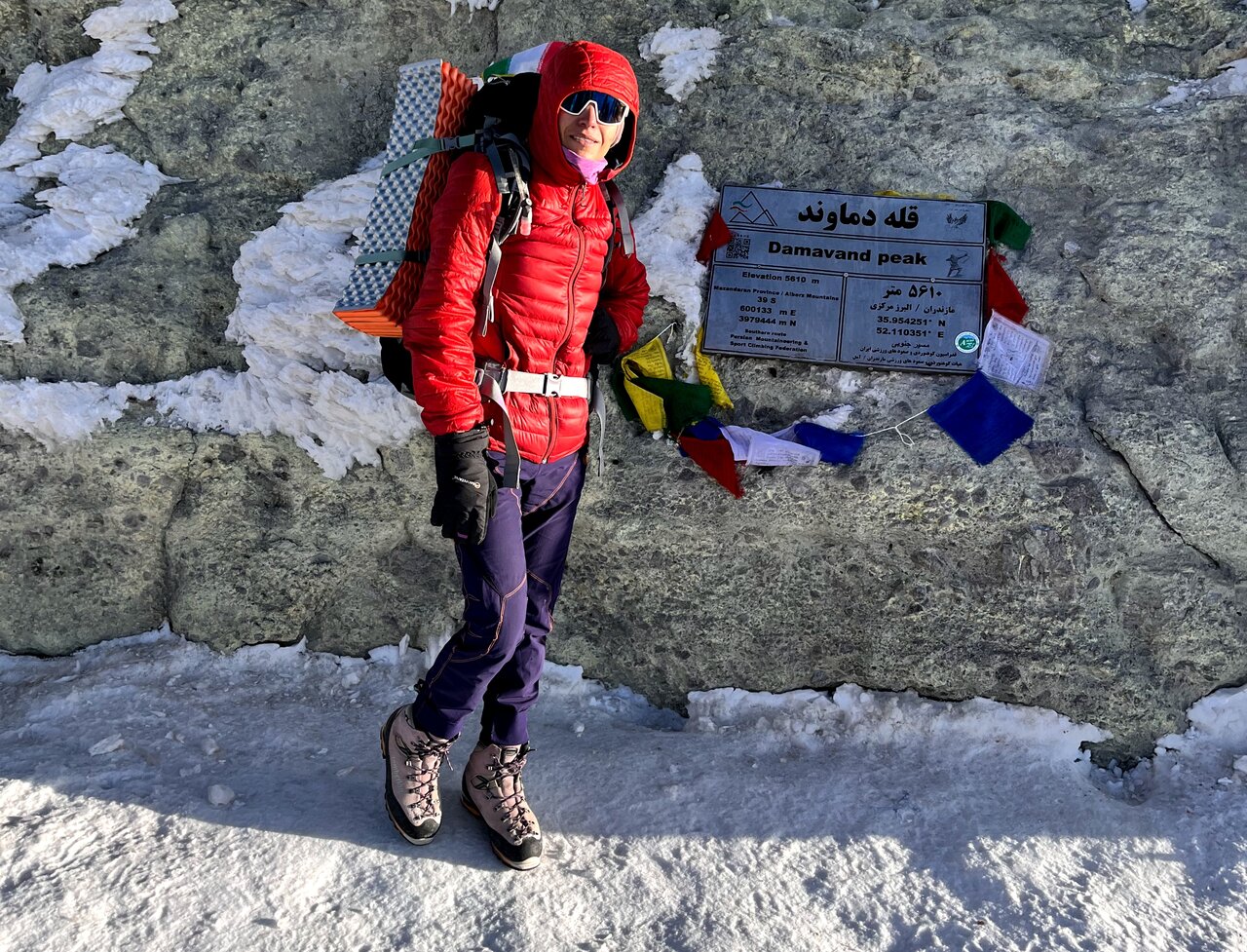 بانویی که رویاهایش را به قله رساند