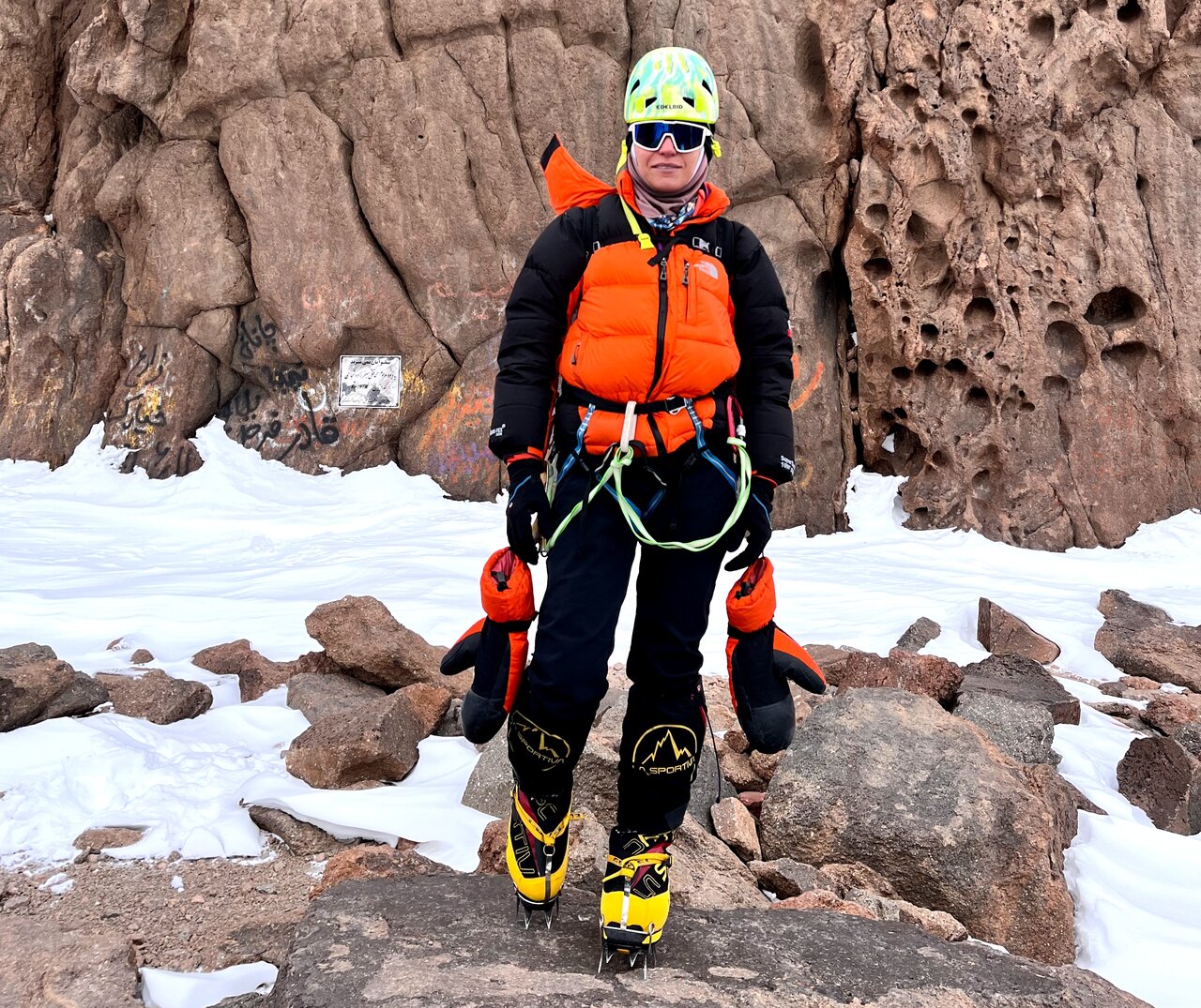 بانویی که رویاهایش را به قله رساند