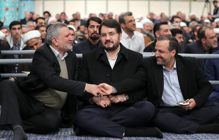 دیدار مسئولان و کارگزاران نظام با رهبر انقلاب