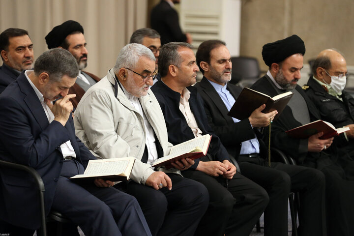 دیدار مسئولان و کارگزاران نظام با رهبر انقلاب