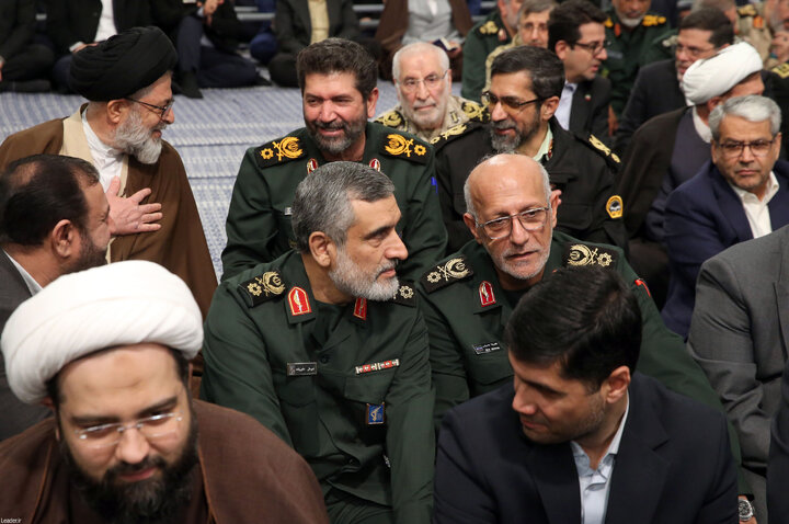 دیدار مسئولان و کارگزاران نظام با رهبر انقلاب