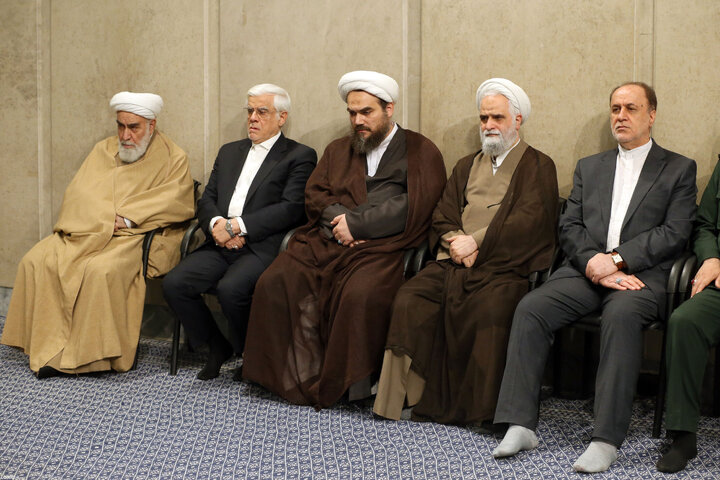 دیدار مسئولان و کارگزاران نظام با رهبر انقلاب