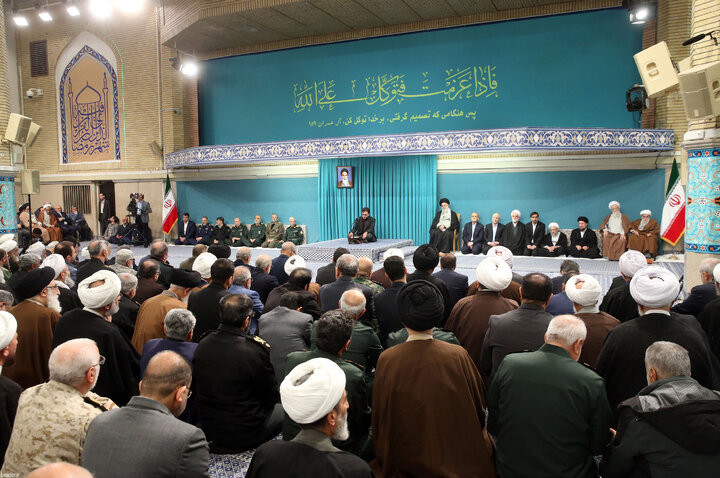 دیدار مسئولان و کارگزاران نظام با رهبر انقلاب