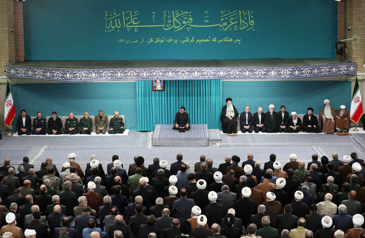 دیدار مسئولان و کارگزاران نظام با رهبر انقلاب