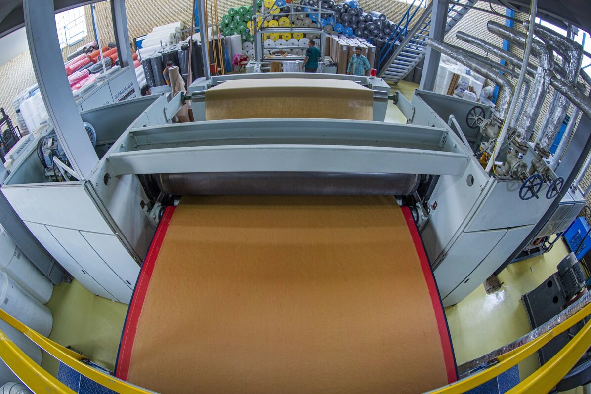 کارخانه تولید اسپان باند