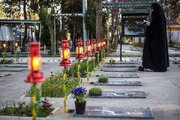 عملیات مرمت و زیباسازی قبور شهدای دارالرحمه شیراز آغاز می‌شود