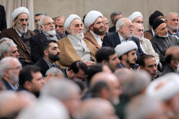دیدار مسئولان و کارگزاران نظام با رهبر انقلاب
