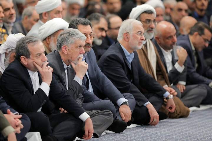 دیدار مسئولان و کارگزاران نظام با رهبر انقلاب