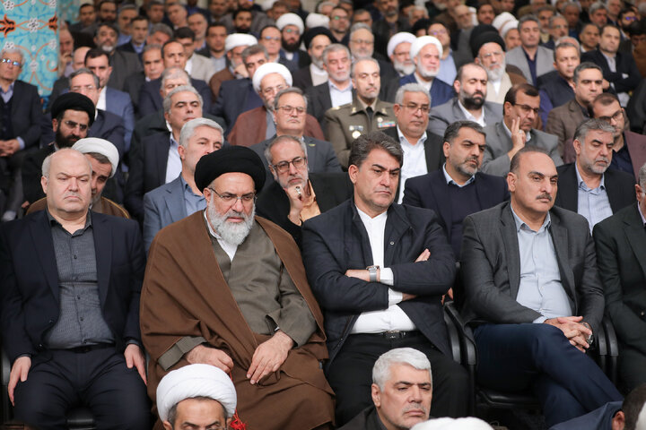 دیدار مسئولان و کارگزاران نظام با رهبر انقلاب