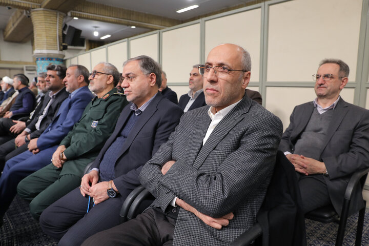 دیدار مسئولان و کارگزاران نظام با رهبر انقلاب