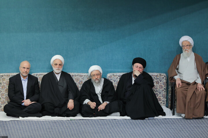 دیدار مسئولان و کارگزاران نظام با رهبر انقلاب