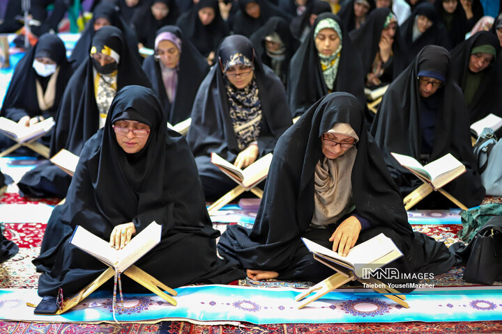 جزءخوانی قرآن کریم در همدان