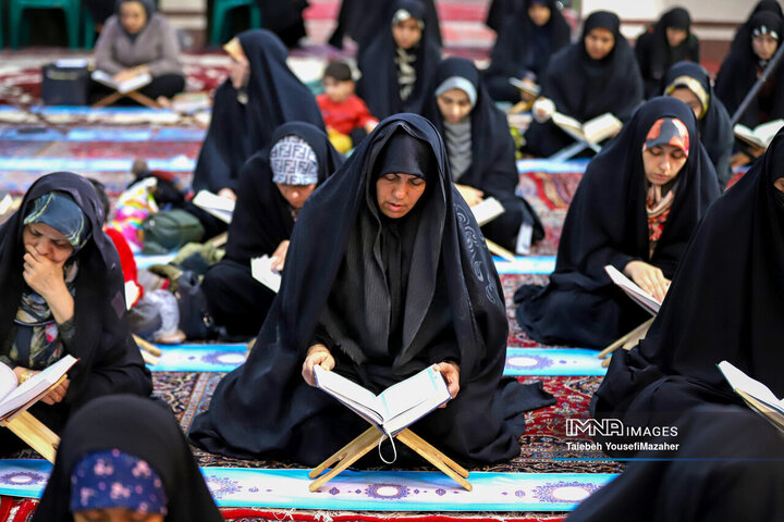 جزءخوانی قرآن کریم در همدان
