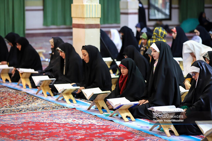 جزءخوانی قرآن کریم در همدان