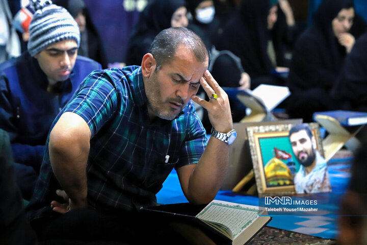 جزءخوانی قرآن کریم در همدان