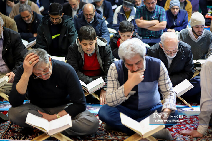 جزءخوانی قرآن کریم در همدان