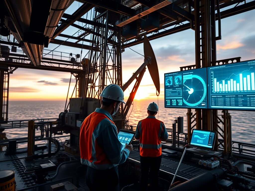 تحول دیجیتال در صنعت نفت با فناوری‌های پیشرفته