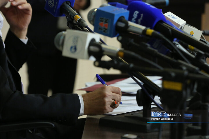 نشست خبری شهردار اصفهان