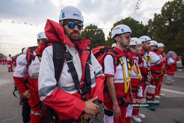 رزمایش نوروزی هلال احمر