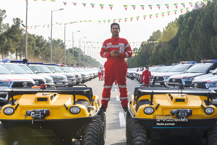 رزمایش نوروزی هلال احمر